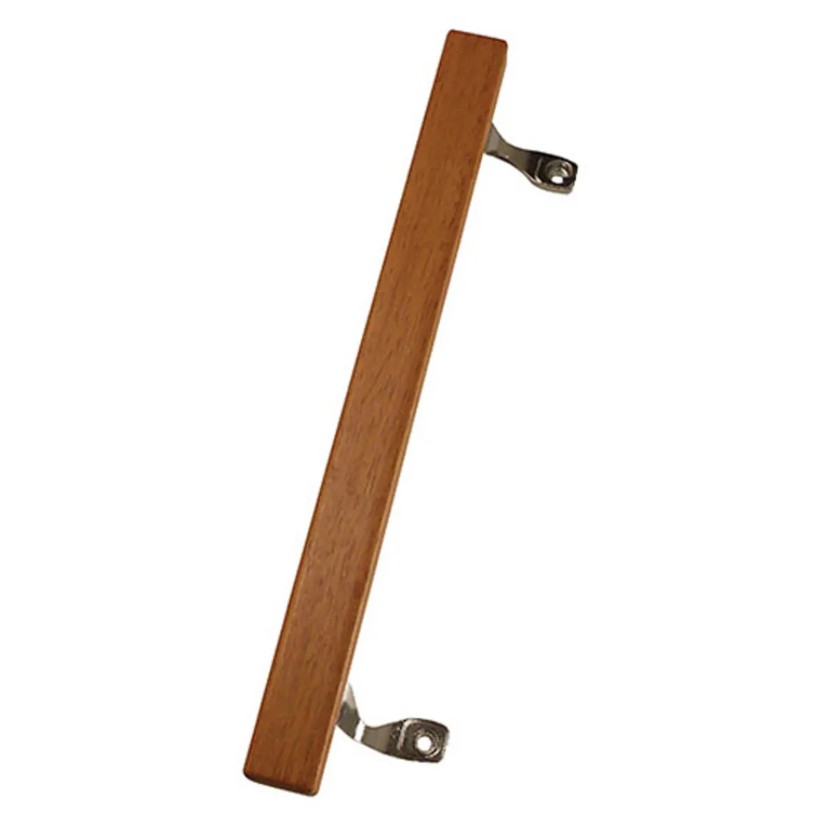 Canyon Door Supply (DH-17542) Wood Door Handle w/ Chrome Bracket 2 Screws Included, 9-5/8″ Hole Space, view 4
