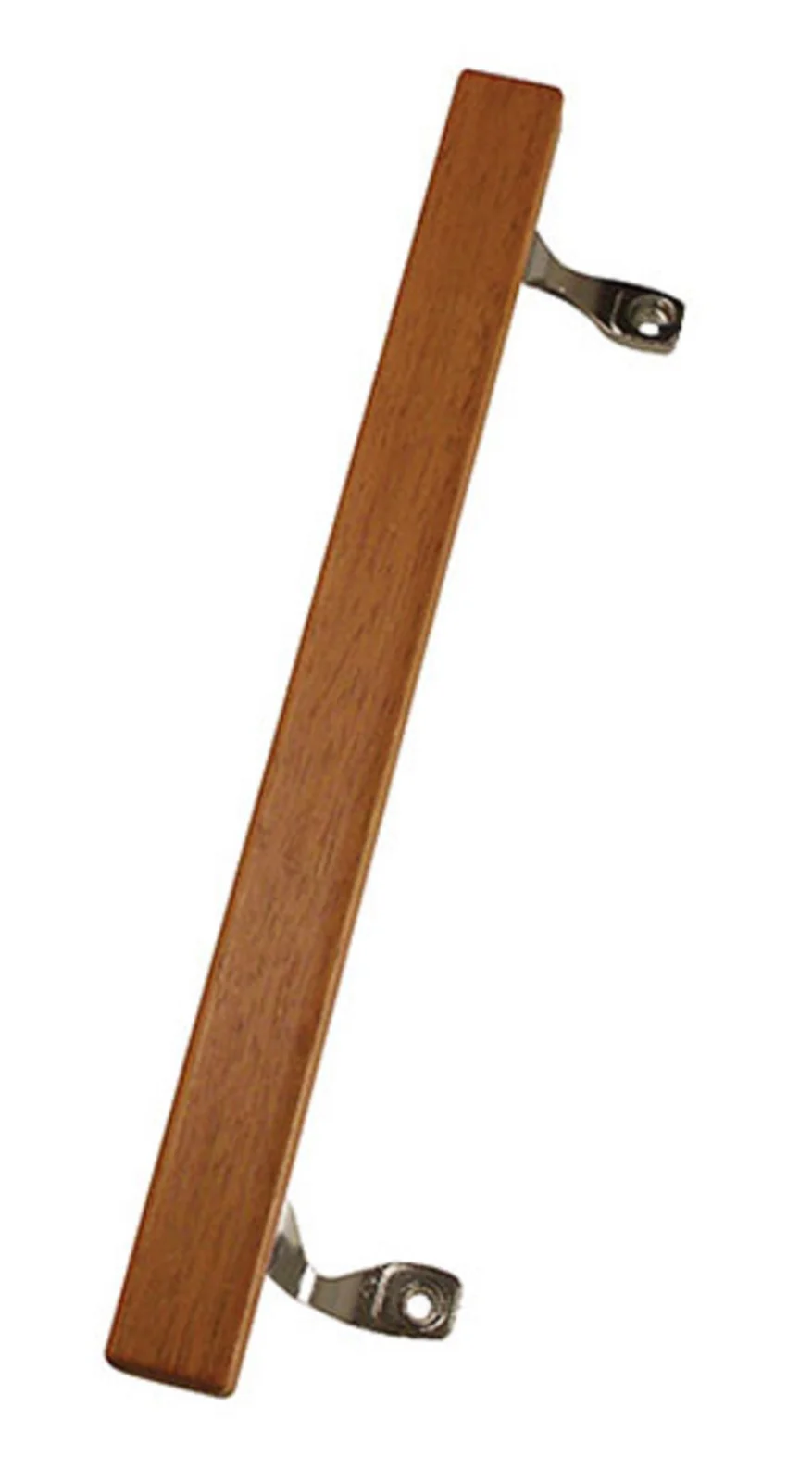 Canyon Door Supply (DH-17542) Wood Door Handle w/ Chrome Bracket 2 Screws Included, 9-5/8″ Hole Space